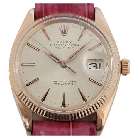 rolex 1503 rose gold|millenary Rolex oyster date.